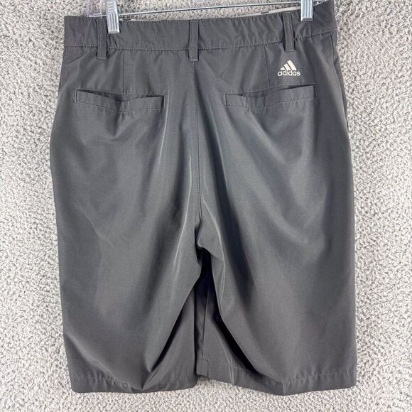 Adidas Shorts Mens 30 Gray Golf Golfer Outdoor Casual Preppy Hiking Camping Gorp - Picture 5 of 13